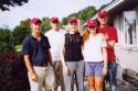 Erik, Josh, Sara, Jaime, me