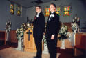 At the altar with Scott